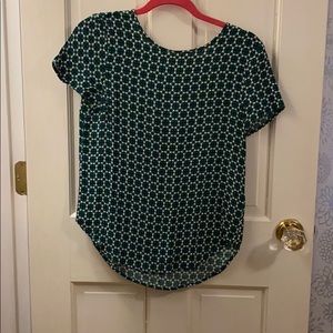 Short sleeve blouse